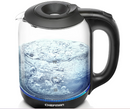 Chefman Easy Fill Electric Kettle, 1.7-Liter, Matte Black