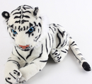 Saphed the White Tiger | 17 Inch (Excluding the Tail!) Stuffed Animal Plush | By Tiger Tale Toys