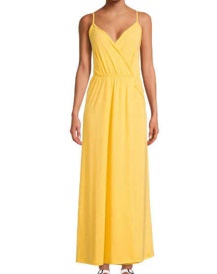 Nine.Eight Women's Wrap Maxi Dress