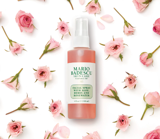 Mario Badescu Facial Spray Spritz Mist Glow 3 Pieces Facial Spray Set, 4 fl oz