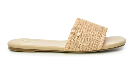 Wonder Women's Raffia Slide Sandal