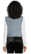 The Get Women’s Quilted Denim Vest