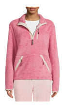 Swiss Tech Women’s and Plus Faux Sherpa Quarter-Zip Jacket