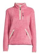 Swiss Tech Women’s and Plus Faux Sherpa Quarter-Zip Jacket