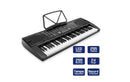 61-Key Electronic Keyboard Piano with Stand, Stool, Headphones and Microphone