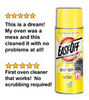 Easy-Off Heavy Duty Oven Cleaner, Regular Scent 14.5 oz Can
