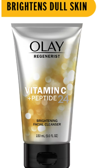 Olay Regenerist Vitamin C + Peptide 24 Face Wash, 5.0 oz