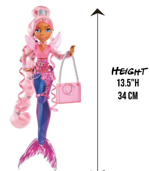 Mermaze Mermaidz™ Color Change Harmonique™ Mermaid Fashion Doll with Accessories