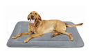 Hero Dog Large Dog Bed Crate Mat 47 in Washable Pet Beds Soft Dog Mattress Anti-Slip Kennel Mats (Gray)