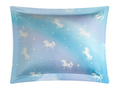 Your Zone Rainbow Unicorn 5 Piece Glow In the Dark Comforter Set with Bonus String Light, Full