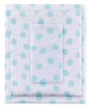 Your Zone Iridescent Seashell Lavender and Aqua Printed 6 Piece Mermaid Bed in a Bag, Twin