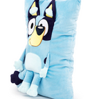 Bluey Snuggle 3D Pillow, Bluey the dog, 100% Microfiber