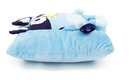 Bluey Snuggle 3D Pillow, Bluey the dog, 100% Microfiber