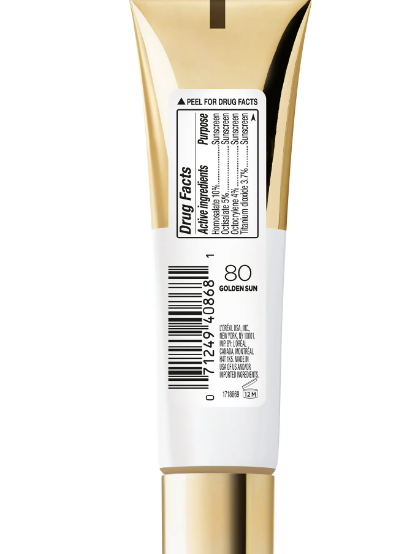 L'Oreal Paris Age Perfect Radiant Serum Foundation with SPF 50, Golden Sun, 1 fl. oz.