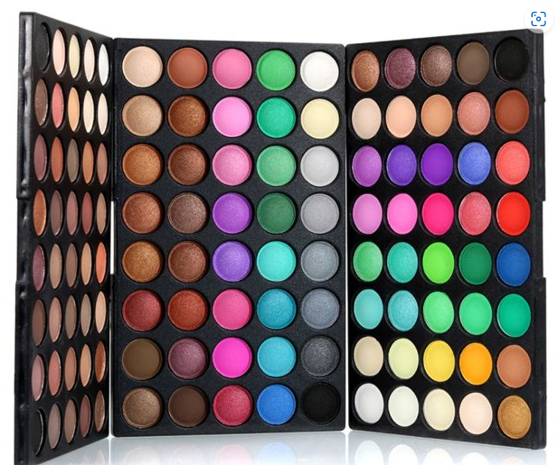 Portable 120 Colors Eyeshadow Palette Makeup Set Neutral Shimmer Matte Cosmetics Eye Shadow Makeup