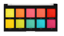 Profusion Cosmetics 10 Shade Eyeshadow Palette - Neon 3.5 oz