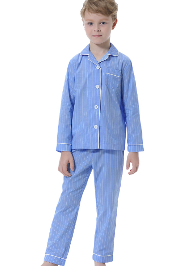 Uniexcosm Big Boys Pajamas Set 2-Piece Sleepwear Long Sleeve Pjs for Male