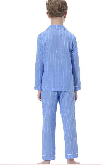Uniexcosm Big Boys Pajamas Set 2-Piece Sleepwear Long Sleeve Pjs for Male