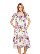 JEFFRICO Womens Nightgowns Sleepwear Soft Pajama Dress Nightshirts