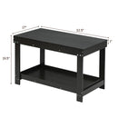 Solid Wood Kids Activity Play Table Block Table Multifunction W/Storage HW64632