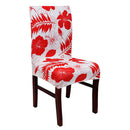 Spandex Elastic Dining Chair Cover With Back Universal Stretch Slipcover Chair Covers