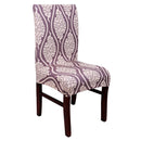 Spandex Elastic Dining Chair Cover With Back Universal Stretch Slipcover Chair Covers