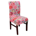 Spandex Elastic Dining Chair Cover With Back Universal Stretch Slipcover Chair Covers