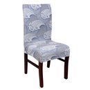 Spandex Elastic Dining Chair Cover With Back Universal Stretch Slipcover Chair Covers