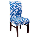 Spandex Elastic Dining Chair Cover With Back Universal Stretch Slipcover Chair Covers