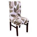 Spandex Elastic Dining Chair Cover With Back Universal Stretch Slipcover Chair Covers