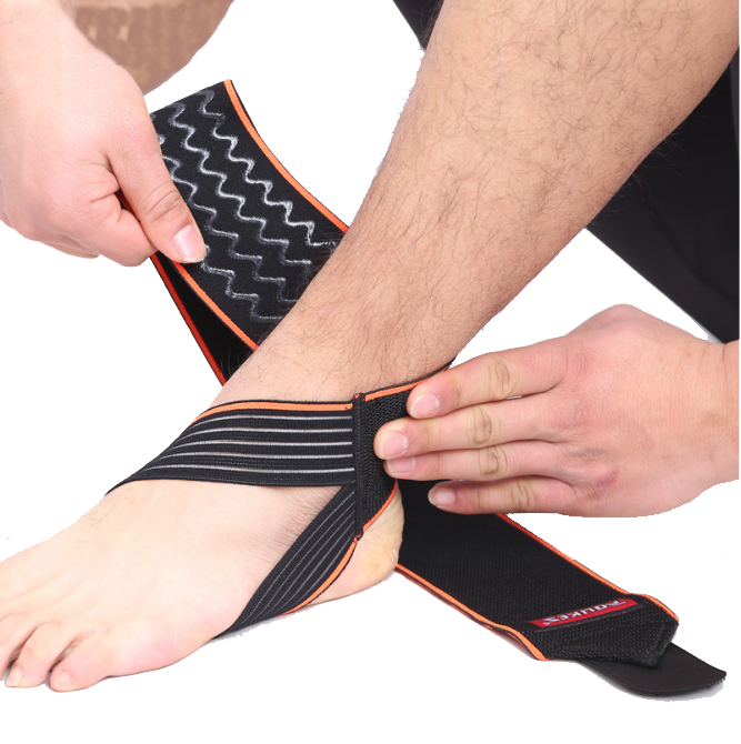 50 Qty Strong breathable adjustable single compression elastic ankle band