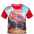 Supermen T Shirt For Boys O-Neck Short-Sleeve Cartoon Tees Kids Designs