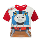 Supermen T Shirt For Boys O-Neck Short-Sleeve Cartoon Tees Kids Designs