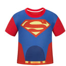 Supermen T Shirt For Boys O-Neck Short-Sleeve Cartoon Tees Kids Designs
