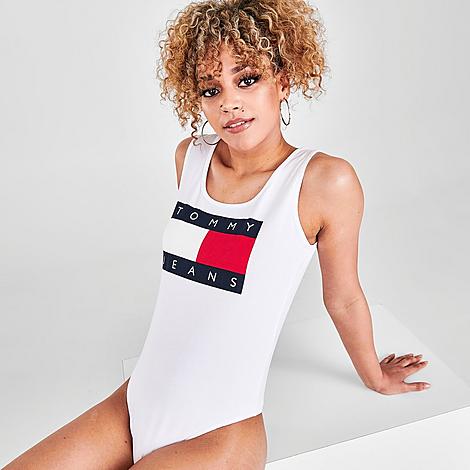 WOMEN'S TOMMY JEANS FLAG BODYSUIT