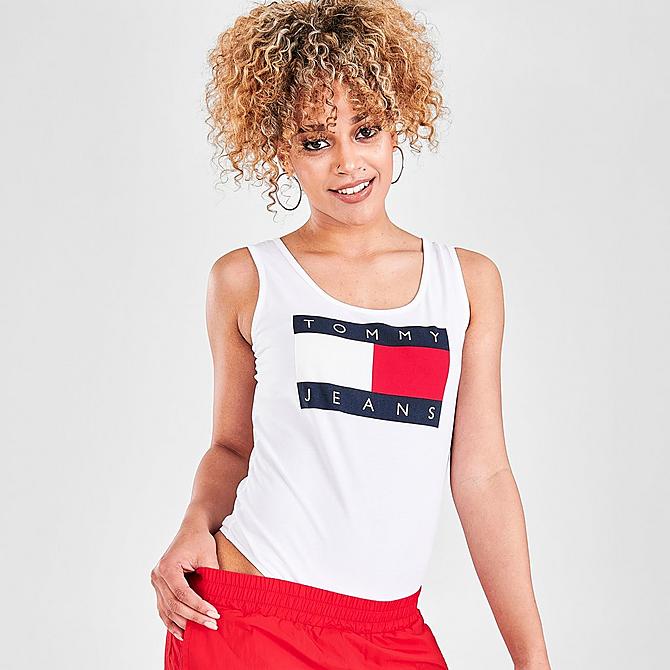 WOMEN'S TOMMY JEANS FLAG BODYSUIT