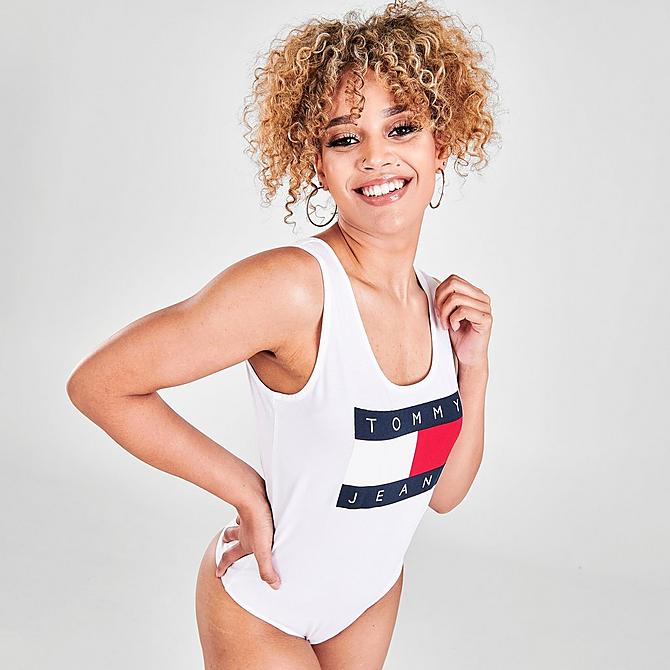 WOMEN'S TOMMY JEANS FLAG BODYSUIT