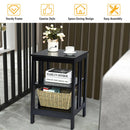 3-tier Side Table Nightstand Sofa End Table Storage Display Shelf