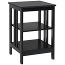 3-tier Side Table Nightstand Sofa End Table Storage Display Shelf