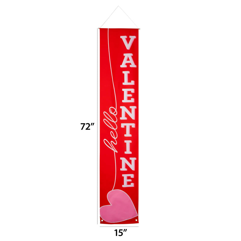 Way To Celebrate Valentine's Day Hello Door Banner