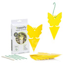 Sticky Bug, Gnat, and Fruit Fly Trap: Yellow Dual Sided Glue Insect Catcher
