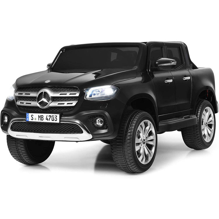 12V 2-Seater Kids Ride On Car Licensed Mercedes Benz X Class RC with Trunk