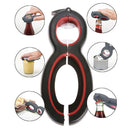 6 in 1 Multi Function Can/ Jar/ Bottle Opener