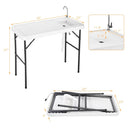 Folding Portable Fish Hunting Cleaning Cutting Table