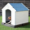 Plastic Waterproof Ventilate Pet Puppy House - Medium