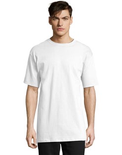 Hanes Men's Tall Beefy-T Crewneck Short-Sleeve T-Shirt LT-4XLT