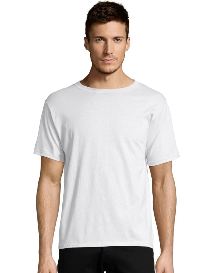 Hanes ComfortBlend® EcoSmart® Men's Crewneck T-Shirt 4-Pack
