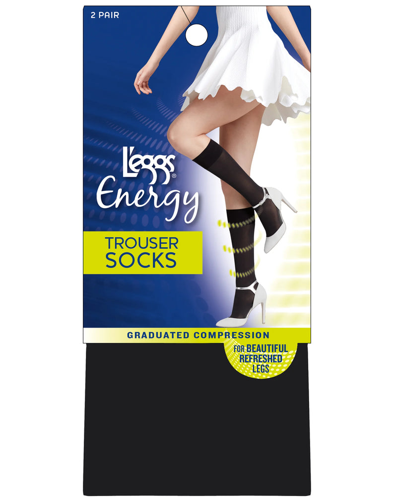 L'eggs® Energy Collection Trouser Socks 2-Pack