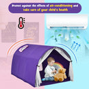 Kids Galaxy Starry Sky Dream Portable Play Tent with Double Net Curtain (Purple)
