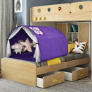 Kids Galaxy Starry Sky Dream Portable Play Tent with Double Net Curtain (Purple)